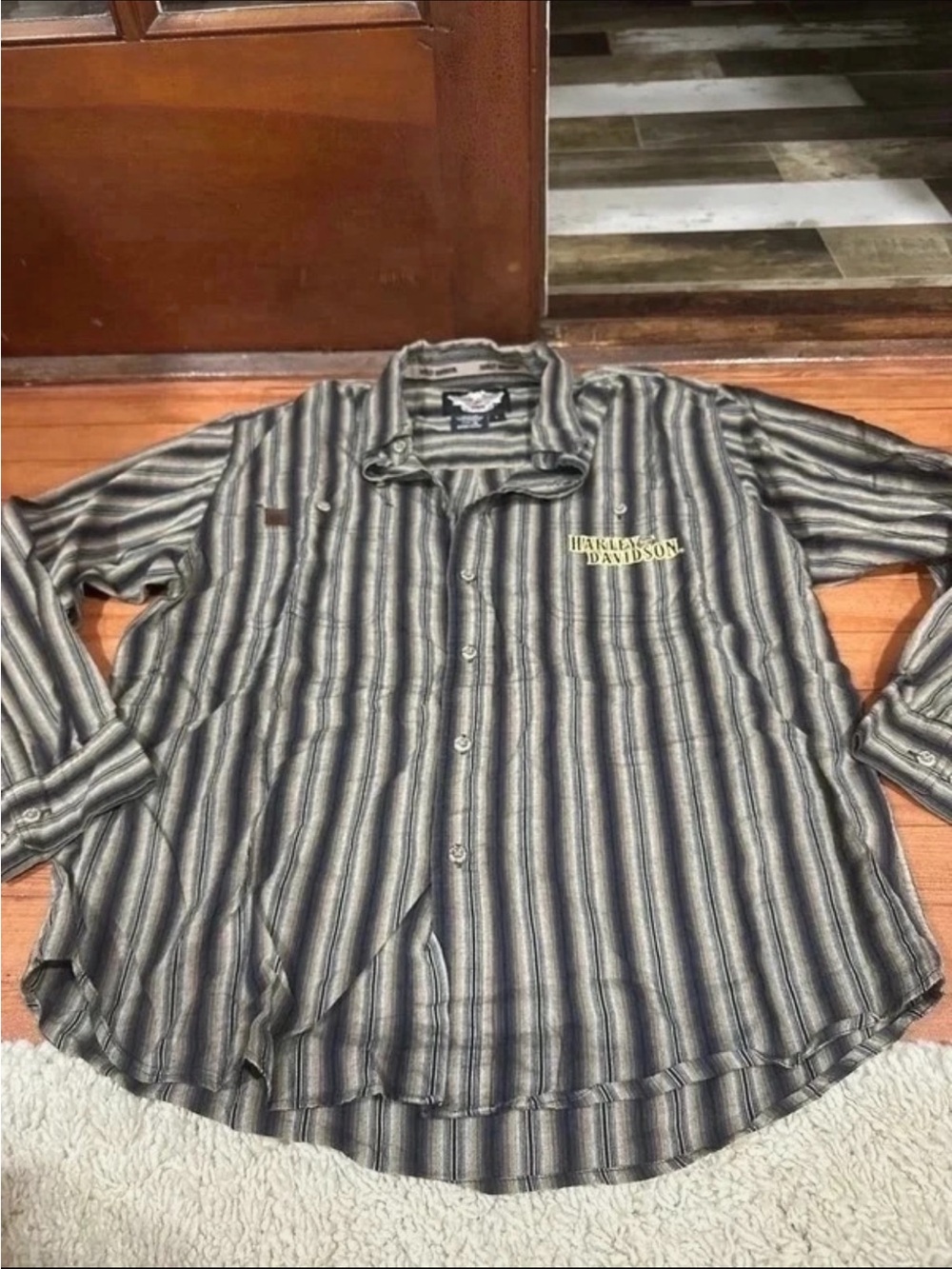 Harley Davidson button down
